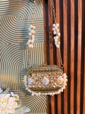 Noor Mini Brass Rectangle