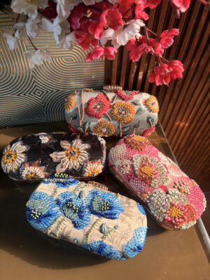 Phulkari Clutch