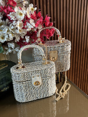 Metallic Jute Bag