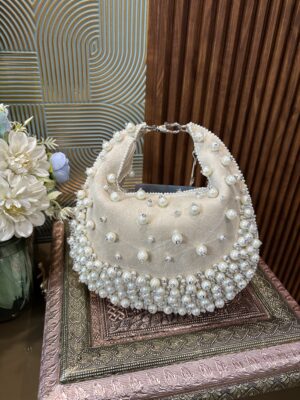 Pearl Moon Clutch