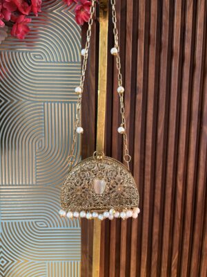 Half Circle Pearl Sandukri