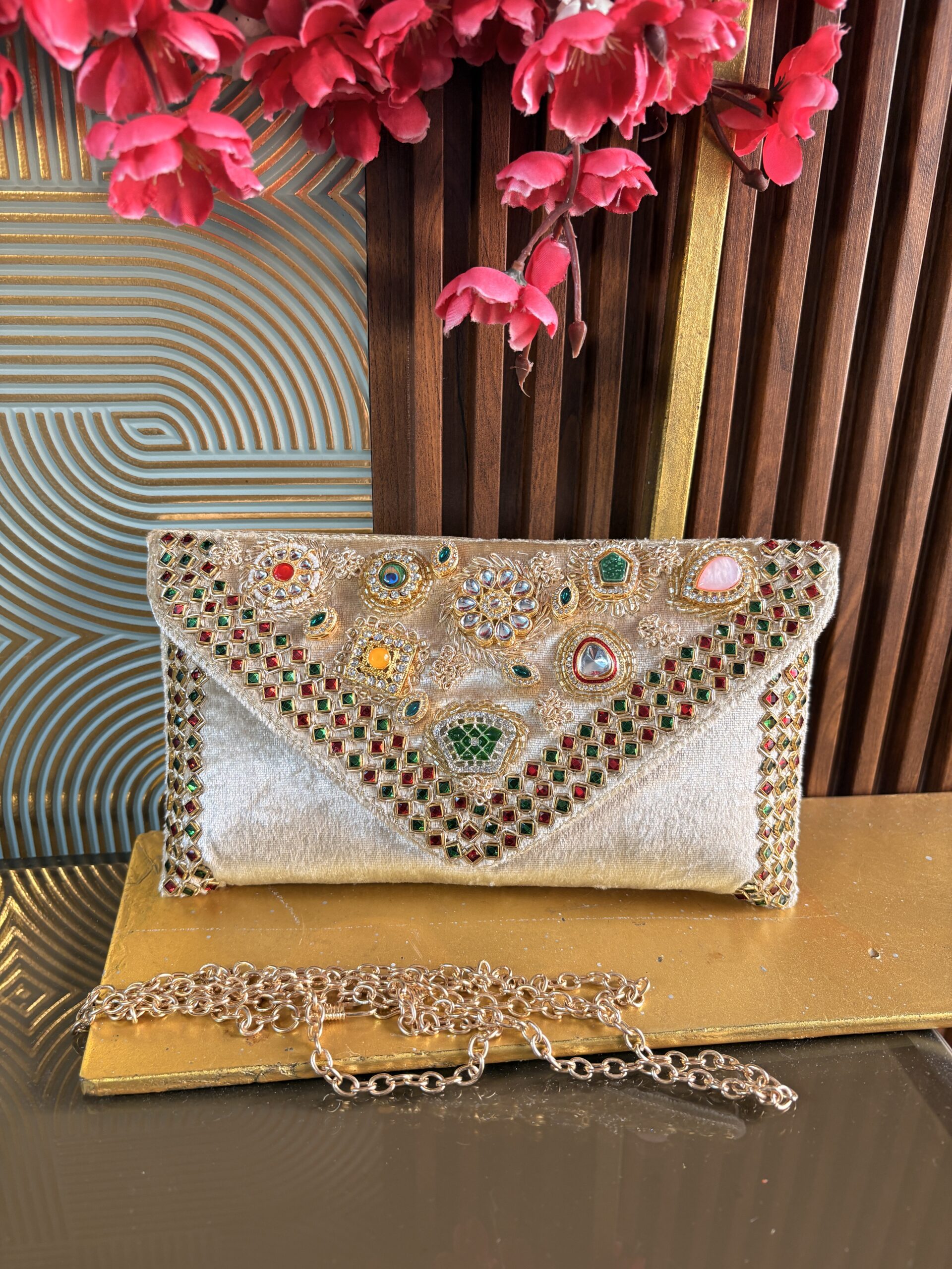 Maharani Velvet Clutch - Image 1